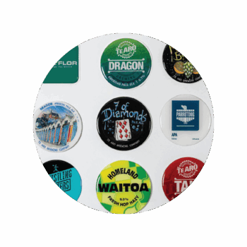 selection of dome resin labels