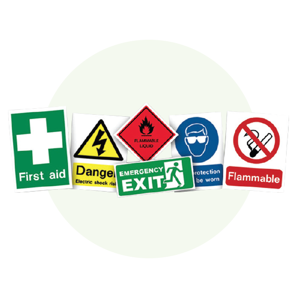 health & safety signage